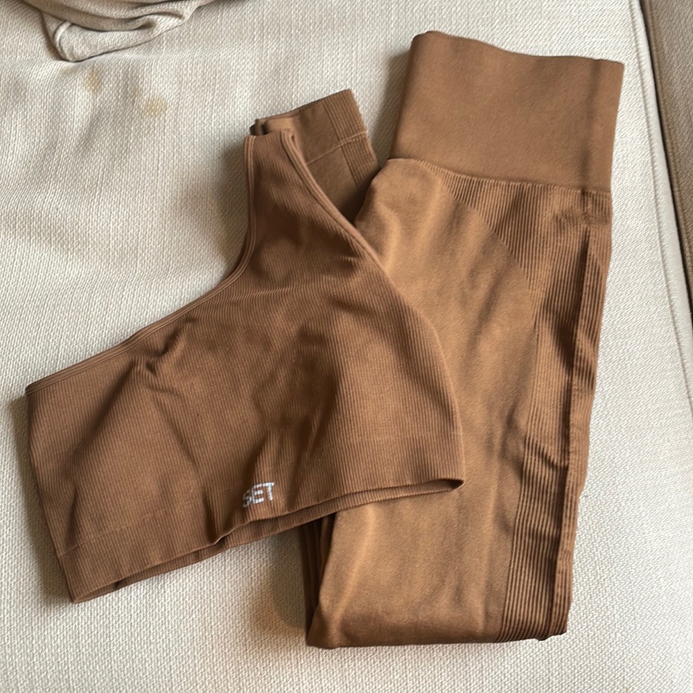 Scultpflex Havana set active pants and bra